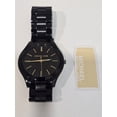 thumbnail image 1 of Michael Kors Women's Classic Black-Tone Stainless Steel Bracelet Watch, 1 of 4
