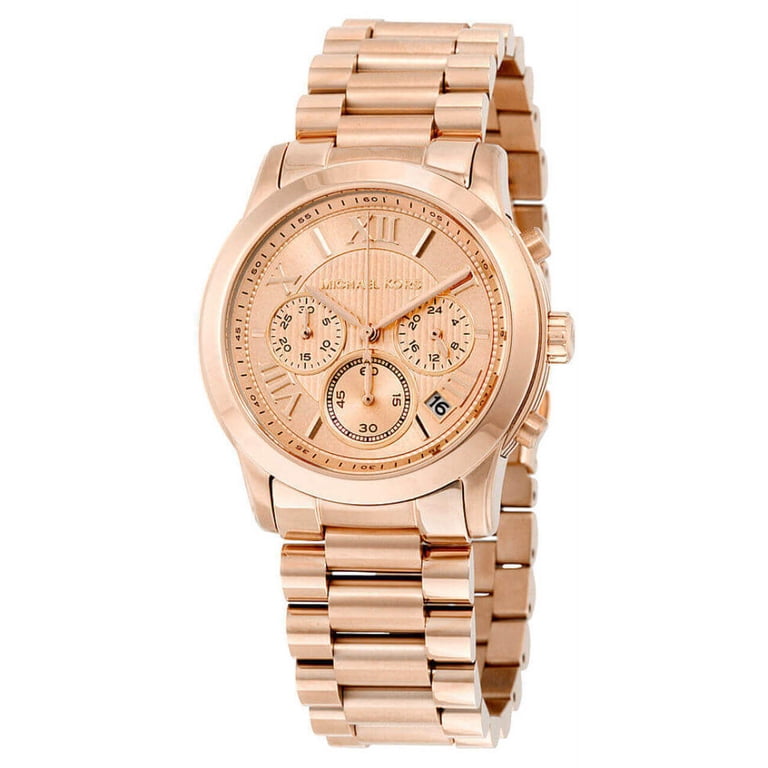Michael Kors Cooper Rose Gold Watch 80% OFF Michael Kors Cooper Chronograph White | Mercari main image 2