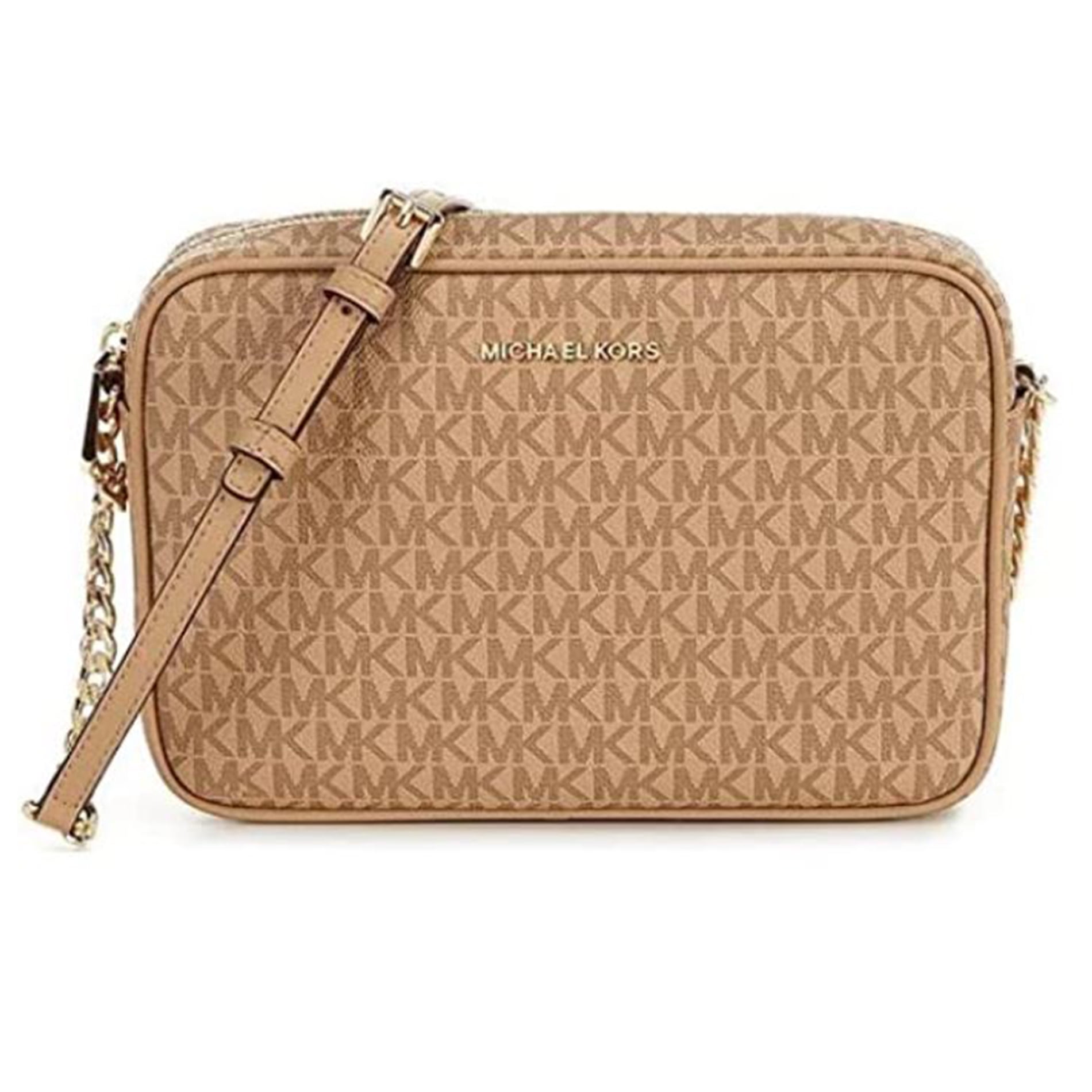 Michael Kors Women's Jet Set Large Polka Dot Signature Logo