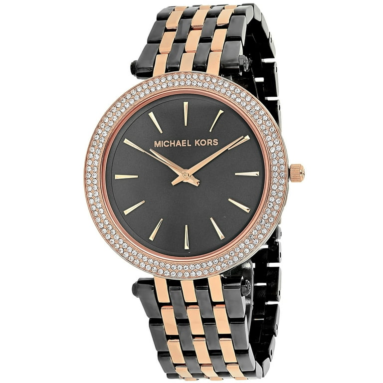 MICHAEL KORS MK3584 ゴールド 時計 Michael Kors Women's Darci Gunmetal and Rose Watch, MK3584