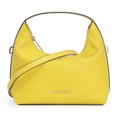 thumbnail image 1 of Michael Kors Women's Ember Small Pebbled Leather Top Zip Satchel Crossbody Bag (Daisy Yellow), 1 of 6