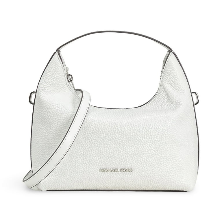 Michael Kors Women's Ember Small Pebbled Leather Top Zip