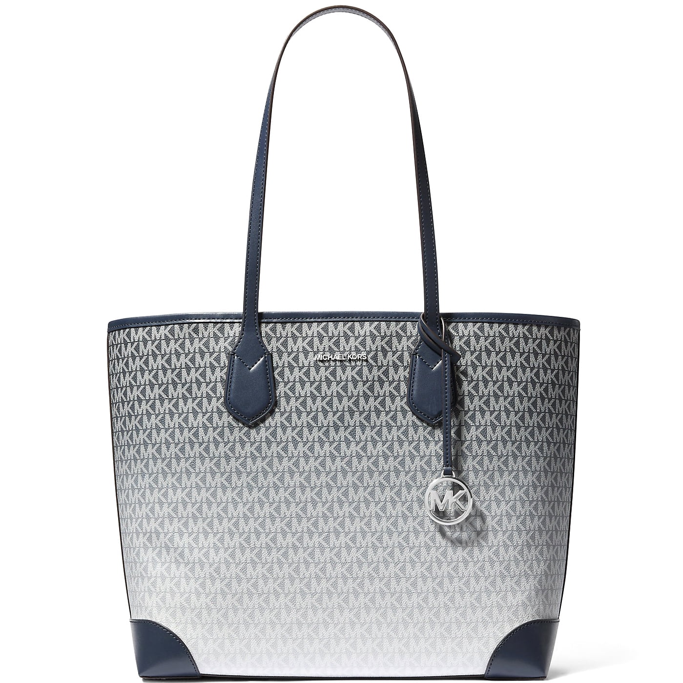 Michael Kors Women's Eva Large Ombré Signature Logo Tote Bag with