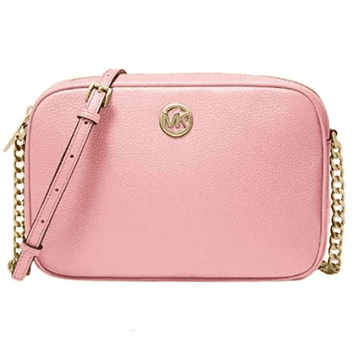 Michael Kors Women's Fulton Large Ew Leather Cross Body Bag (Poeder Blush) …