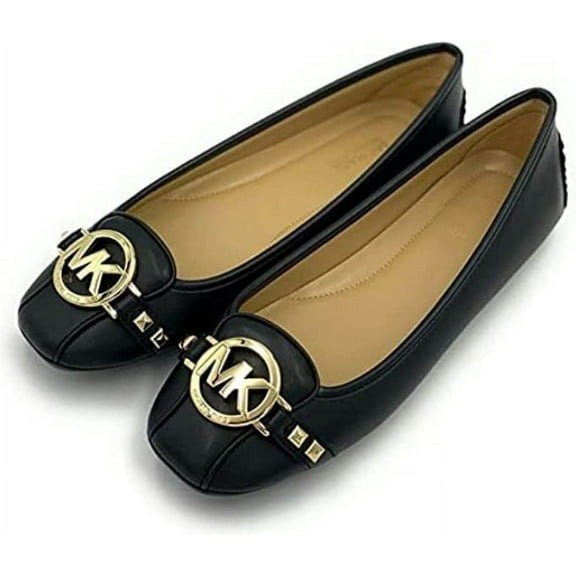 Michael Kors Women's Fulton Moccasin 49T8FUFR1L-001-5.5 (Black Nappa)