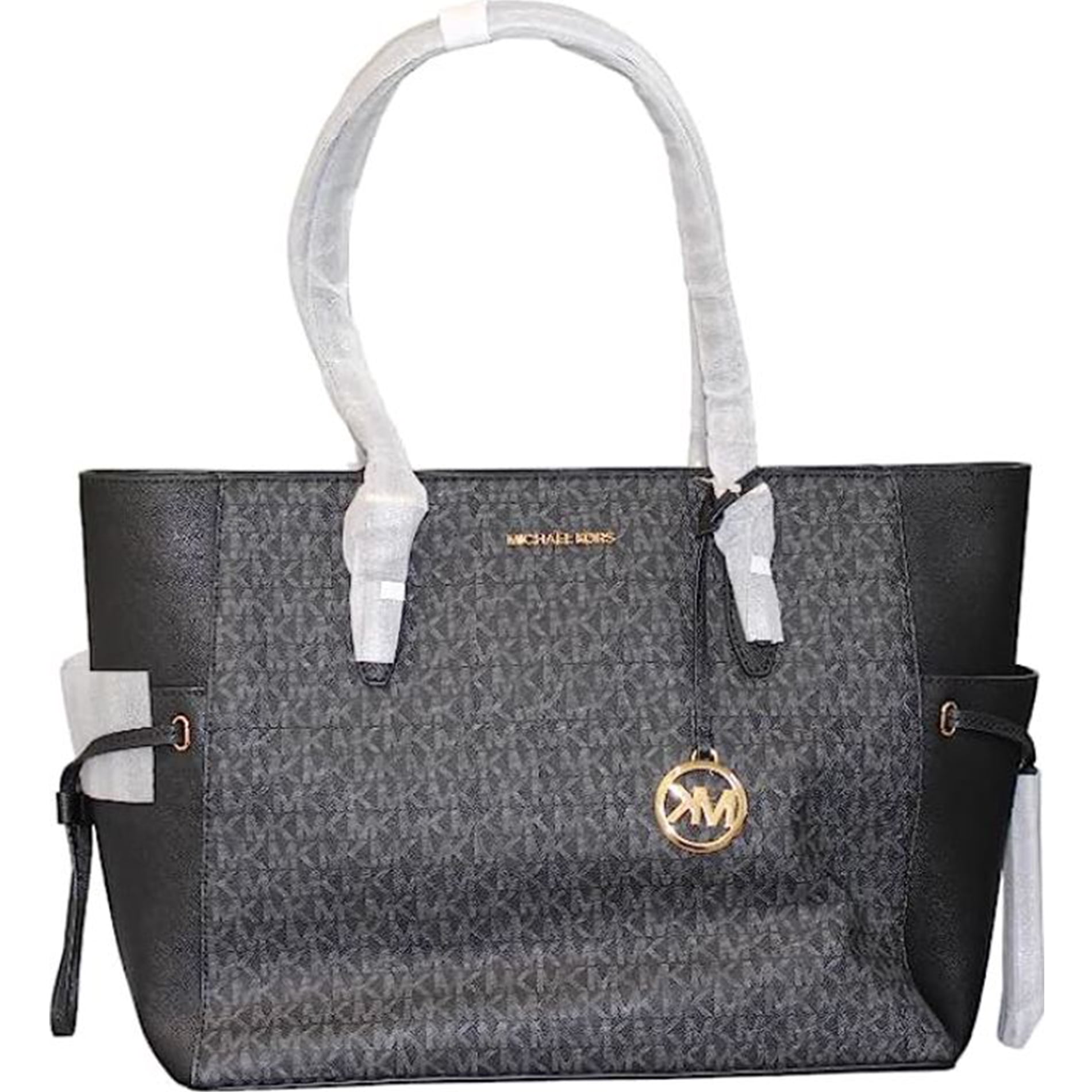 MICHAEL Michael Kors Jet Set Travel Studded Tote in Brown