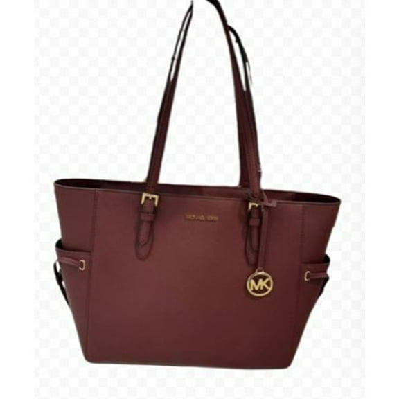 Michael Kors Women's Gilly Large Jet Set Drawstring Top Zip Tote (Oxblood) 35S1G2GT7L-oxbl