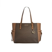 Michael Kors Women's Gilly Large Signature Travel Drawstring Tote Bag