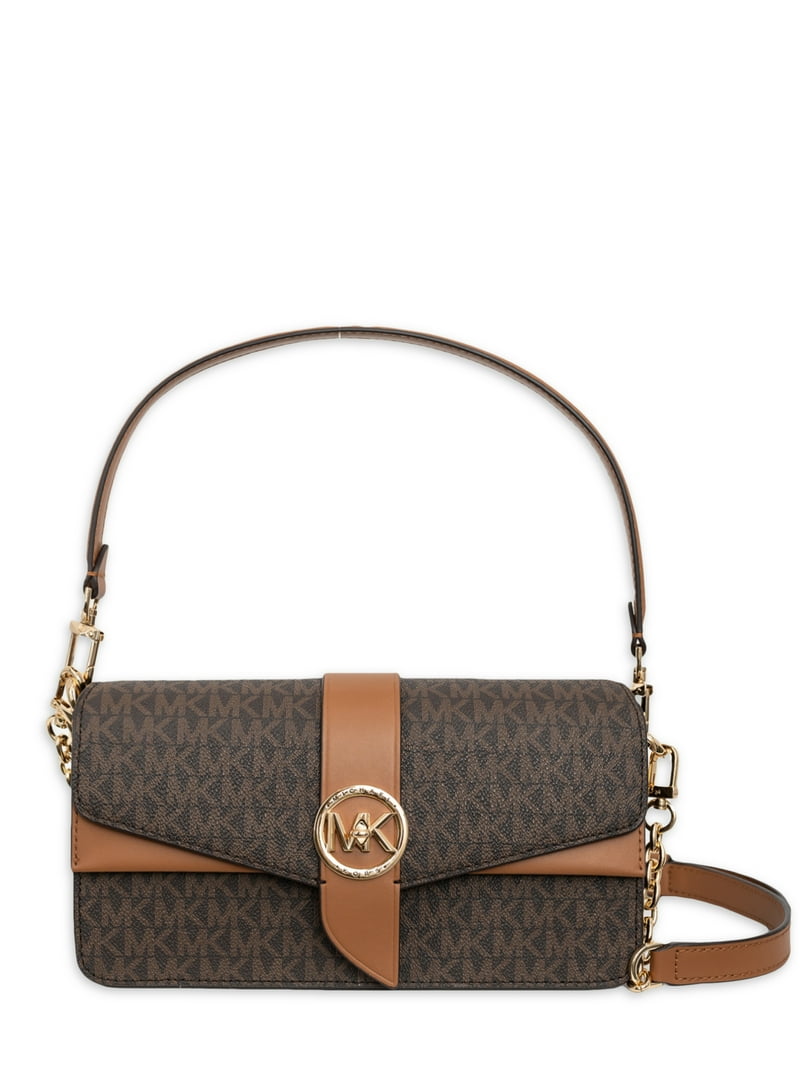 ミィ Michael Kors Women's Greenwich Medium Saffiano Leather Shoulder