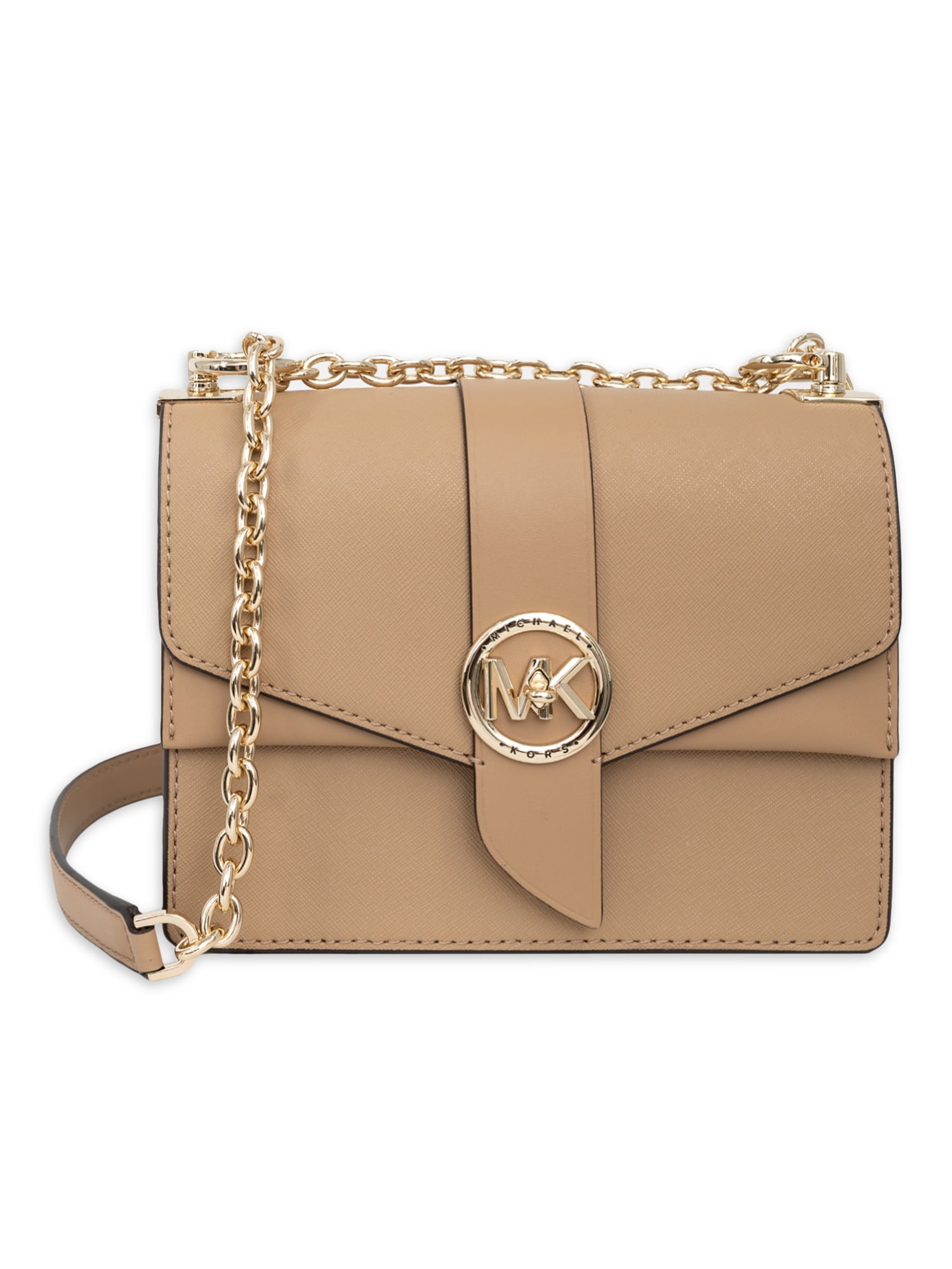 MICHAEL Michael Kors Greenwich Small Leather Cross-body Bag in