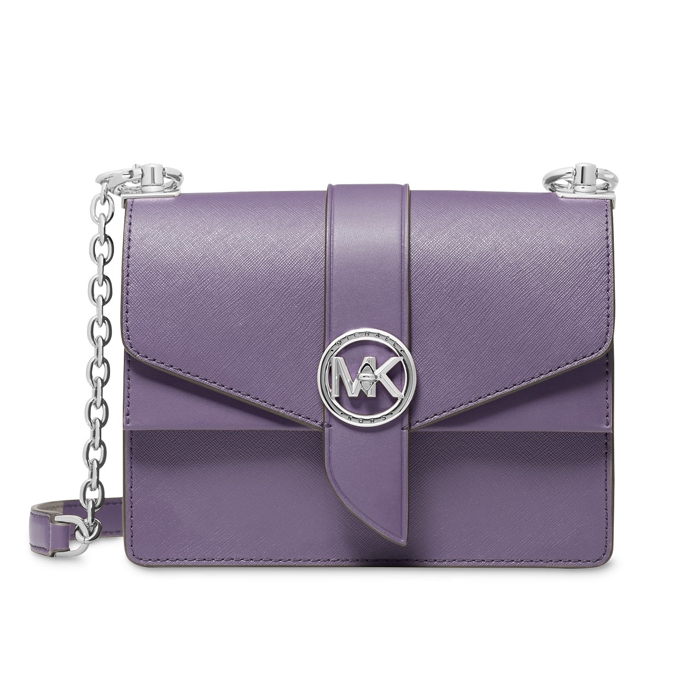 も Michael Kors Women's Greenwich Small Leather Convertible Crossbody