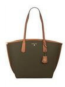 Mk canvas tote clearance bag