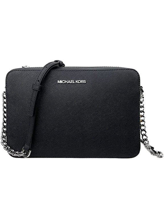 Women's Jet Set Item Crossbody Black/Silver