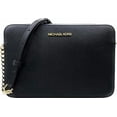 thumbnail image 1 of Michael Kors Women's Jet Set Saffiano Leather East West Crossbody Bag, 1 of 7