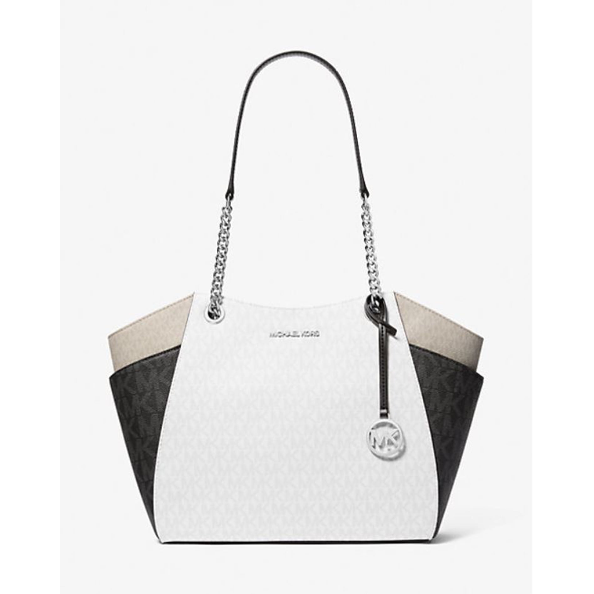 MICHAEL KORS MT570J5ABE120 関税送料込 Michael Kors Women's Jet Set Large Color-Block Signature