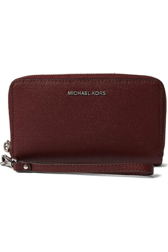 Women's Jet Set Large Flat Multi Function Phone Case Merlot 32H4STVE9L-580 One Size