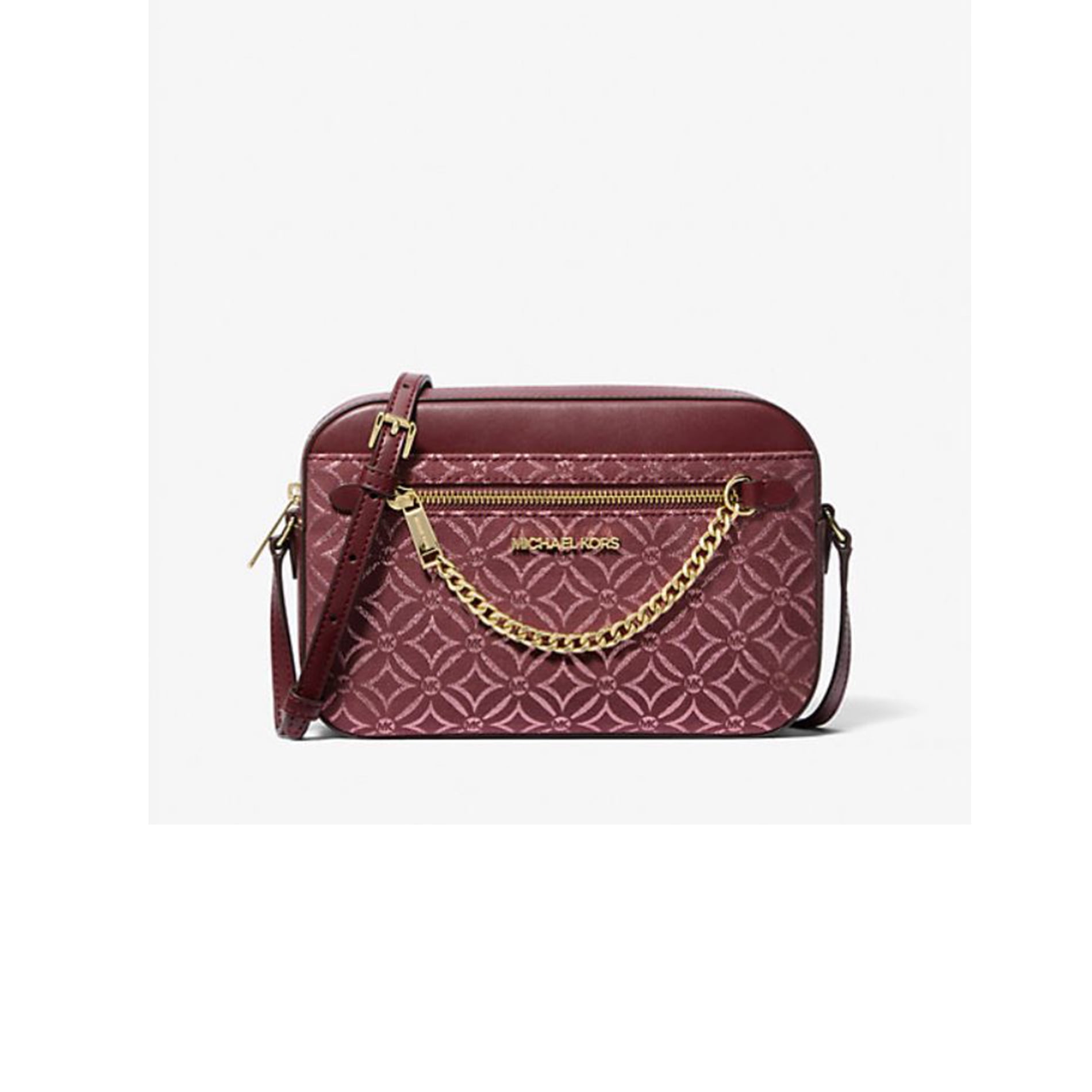 Michael Kors Womens Medium Logo Convertible Crossbody Bag Michael Kors Womens Medium Logo Convertible Crossbody Bag