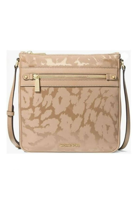 Women's Jet Set Large North South Crossbody, Camel 32T4GJ6C3C-222