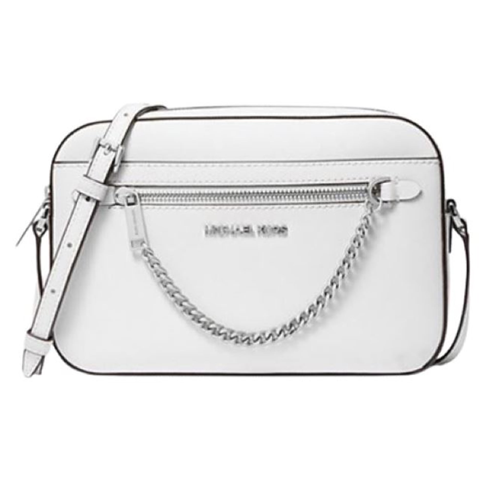 Michael Kors Women's Jet Set Large Metallic Logo Jacquard