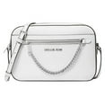 thumbnail image 1 of Michael Kors Women's Jet Set Large Saffiano Leather Crossbody Bag (Opticwhitemulti) 35T1STTC9L-085, 1 of 8
