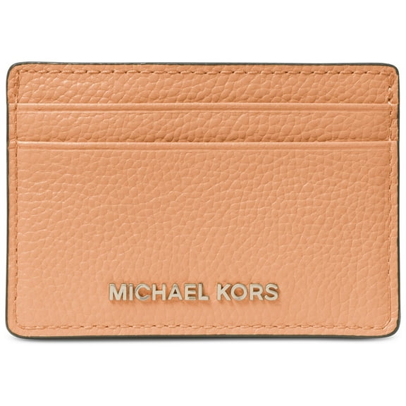 Michael Kors Women's Jet Set Leather Card Holder (Cantaloupe)