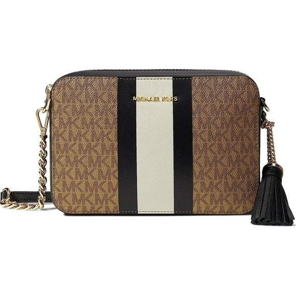 Michael Kors Women's Jet Set Medium Camera Bag Husk Multi 32F9GJ6C2B-293 One Size