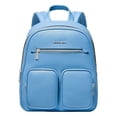 thumbnail image 1 of Michael Kors Women's Jet Set Medium PVC Fashion Pocket Function Shoulder Backpack (South Pacific Blue) 35T4STTB2L-STHP, 1 of 1