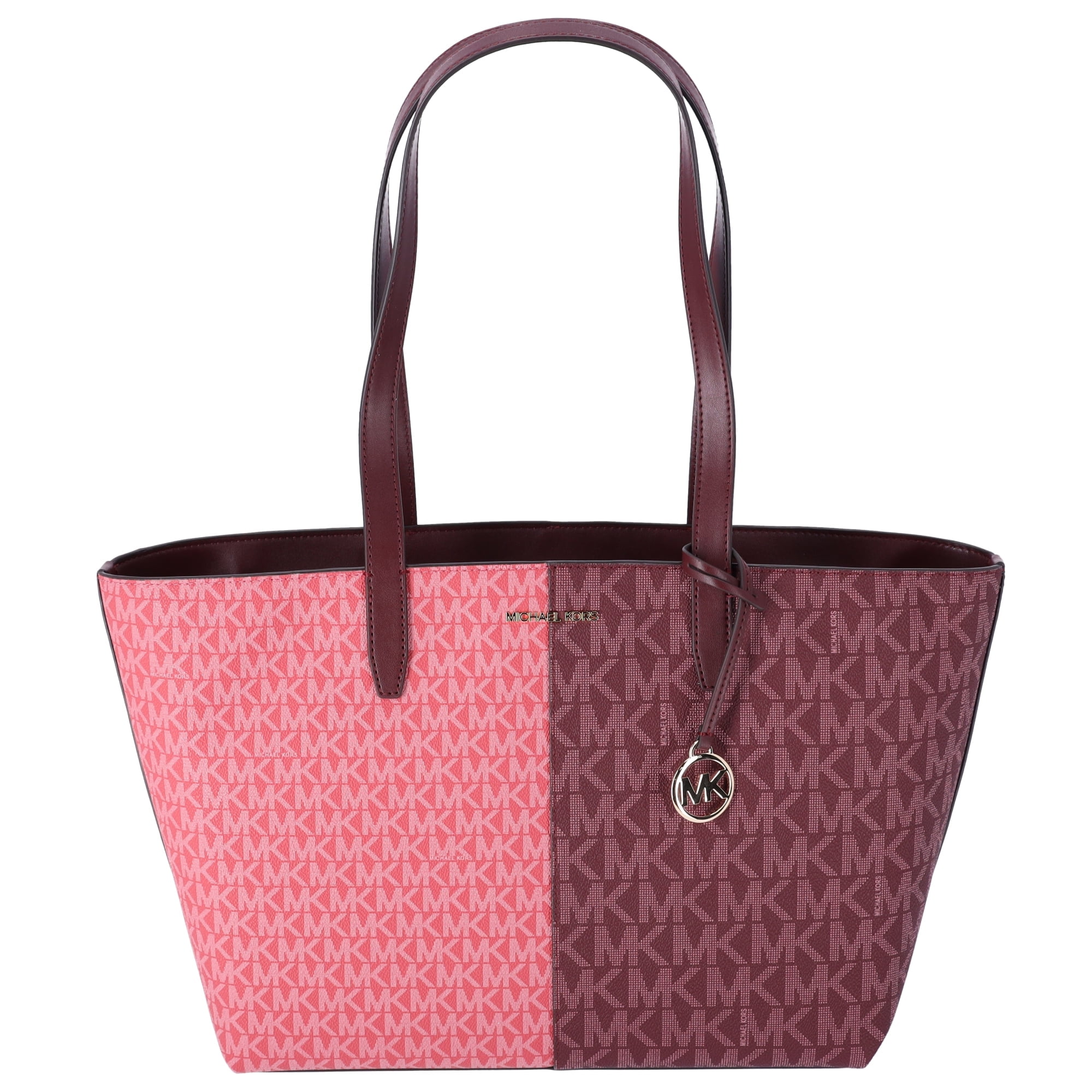 Michael Kors Jet Set Travel Medium Top Zip Tote Navy Multi MK