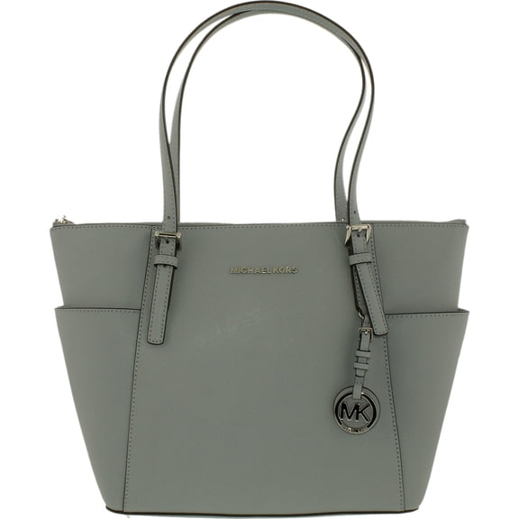 Michael Kors Women's Jet Set Top Zip Saffiano Leather Leather Top-Handle Tote