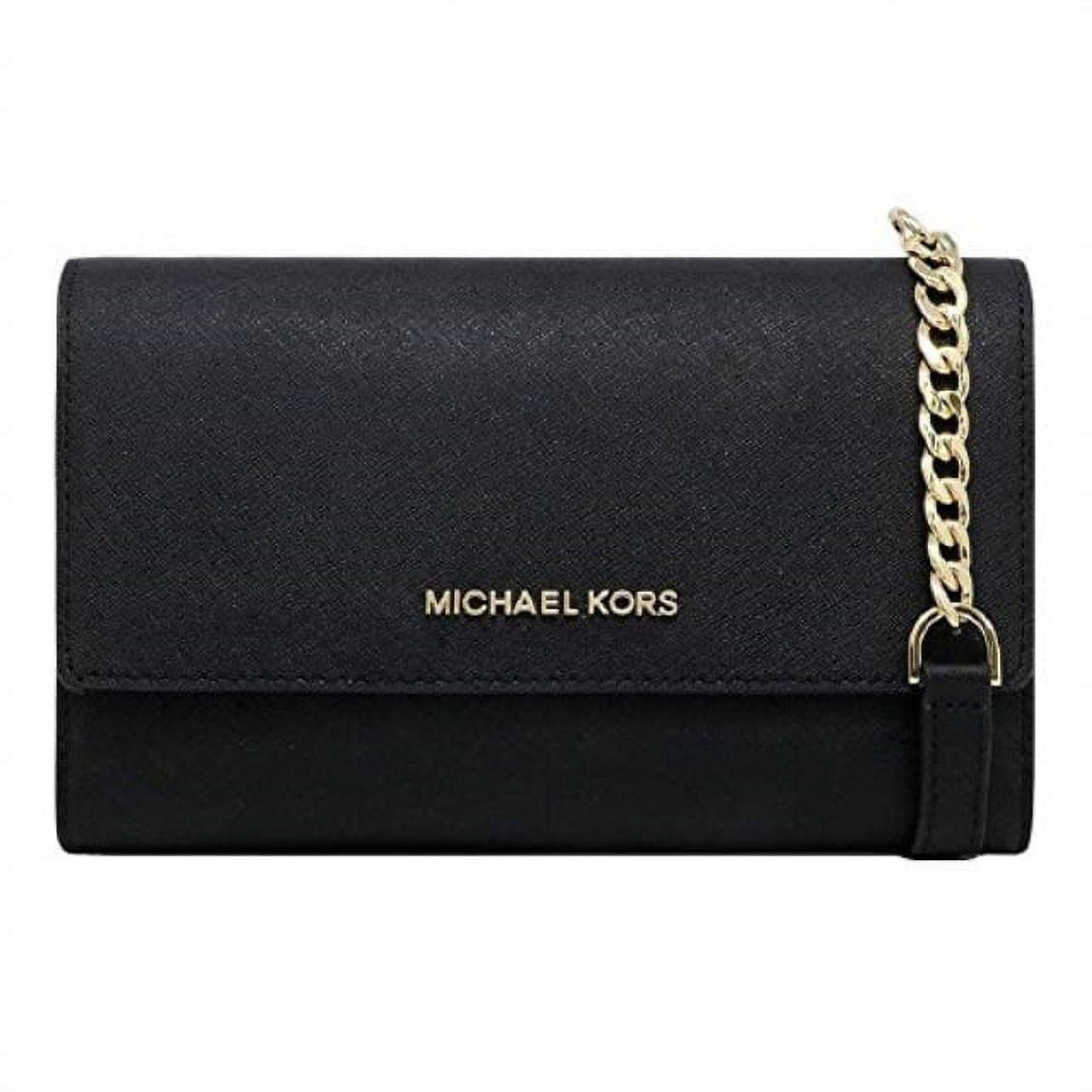 Michael Kors Women's Jet Set Travel - Clutch Crossbody No Size (Black) 