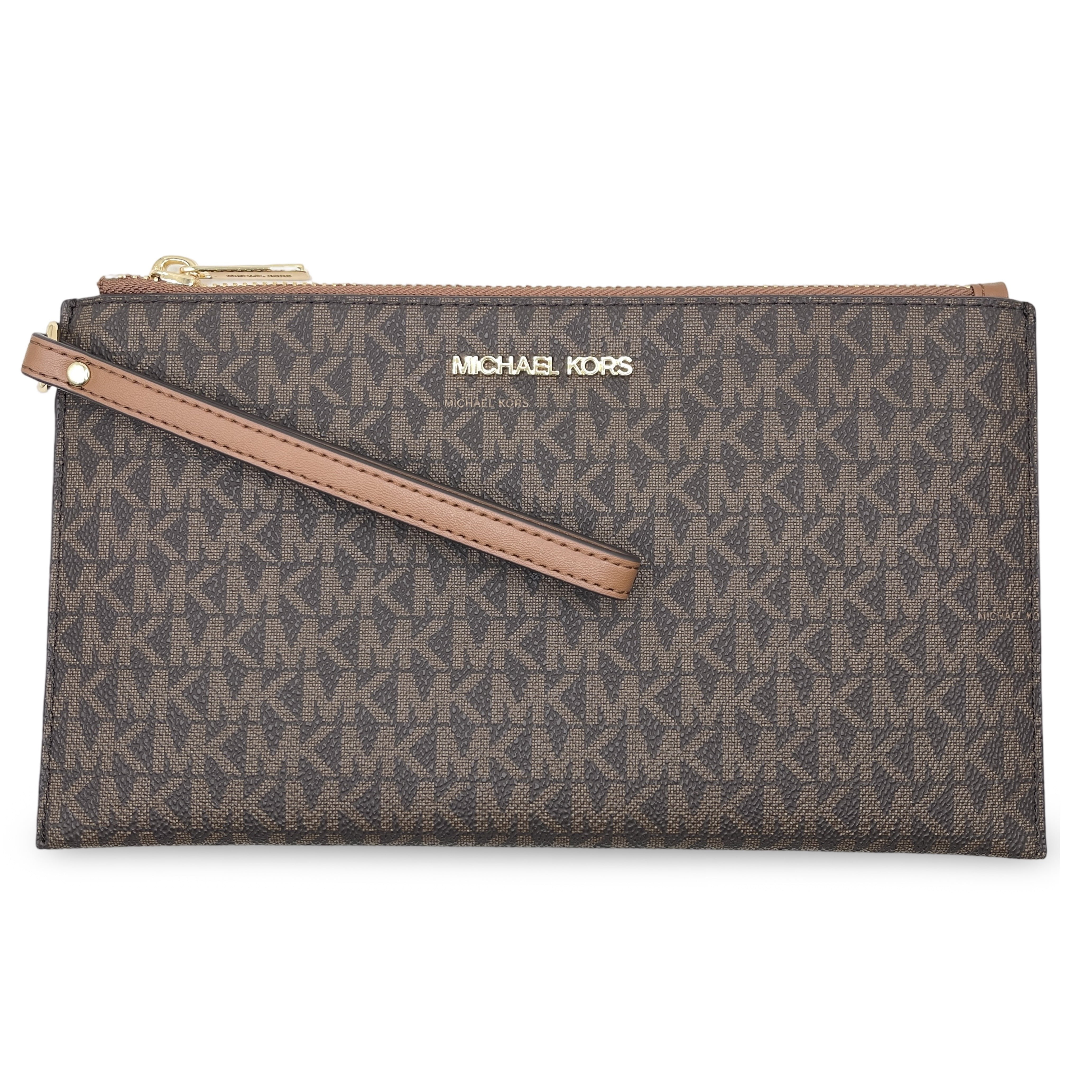 Michael Kors Jet Set Item Large 2 In 1 Card Case Wristlet