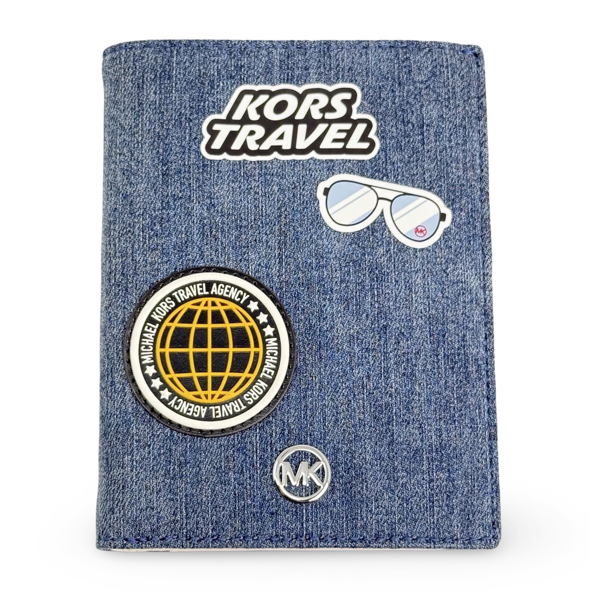 Michael Kors Women's Jet Set Travel Medium Embellished Denim