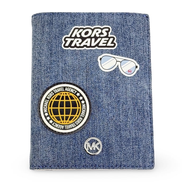 Michael Kors Women's Jet Set Travel Medium Embellished Denim