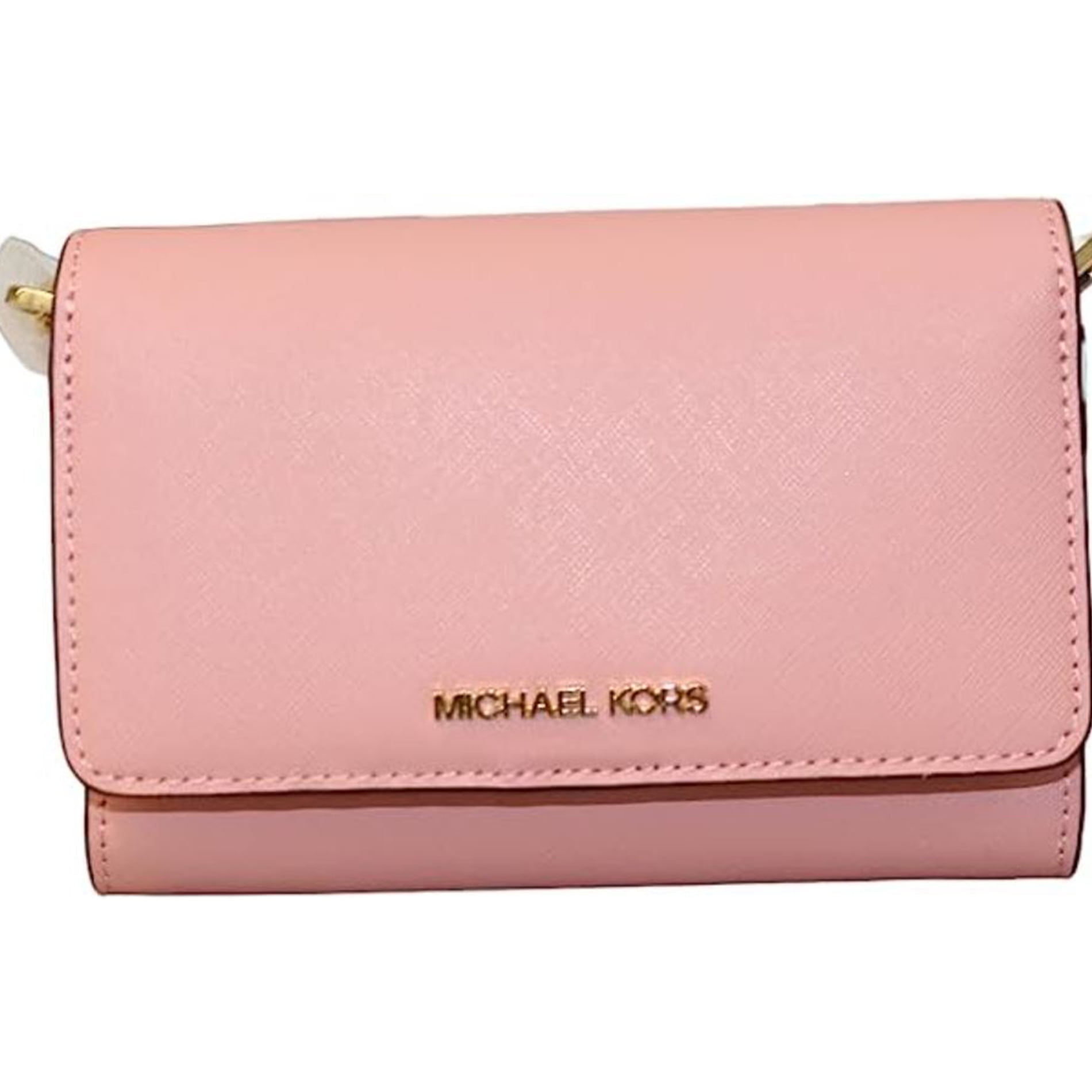 Michael Kors Women s Jet Set Travel Multifunction Phone Crossbody Bag 35S0GTVC2L primrose PrimRose Walmart