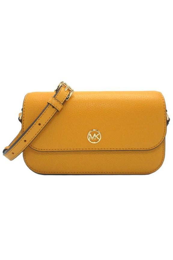 Women's Jet Set Travel Small Pebbled Leather Crossbody Bag 35F4GTVC1L-Glrod