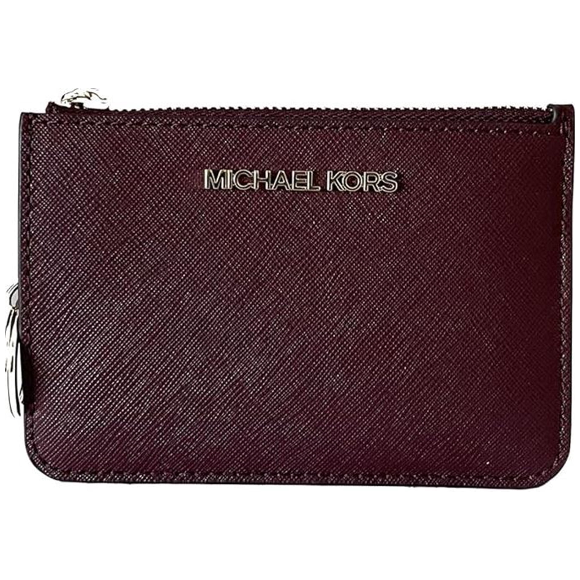 Michael Kors Women's Jet Set Travel Small Saffiano Leather Coin