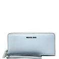 thumbnail image 1 of Michael Kors Women's Jet Set Travel Zip Around Continental 35F7Stve7L-Pale Ocean Wallet, 1 of 3