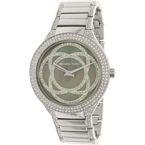 Michael Kors Women's Kerry MK3480 Silver Stainless-Steel Quartz Fashion Watch