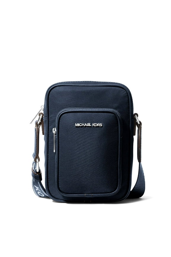 Women's Khai Nylon North South Small Phone Crossbody Bag (Navy)