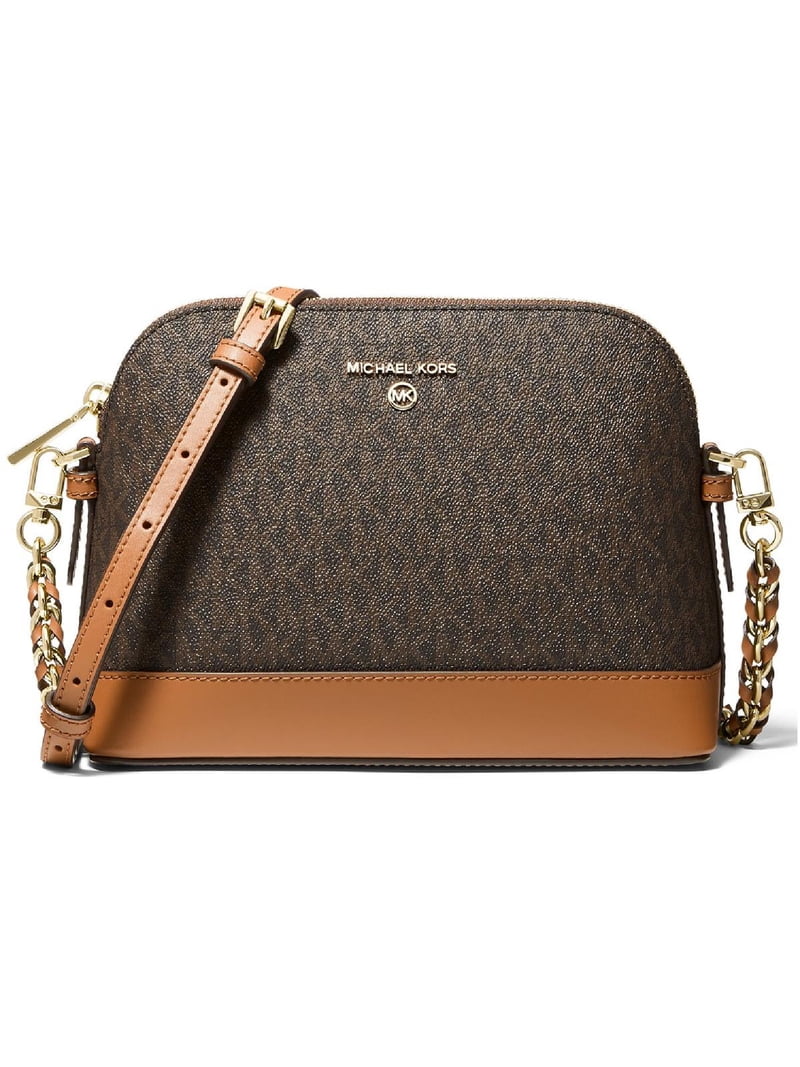 Michael Kors Original Large Logo Dome Crossbody Handbag in  display picture 3