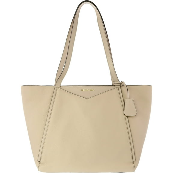 Michael Kors Women's Large Whitney Leather Top-Handle Bag Tote - Soft Pink