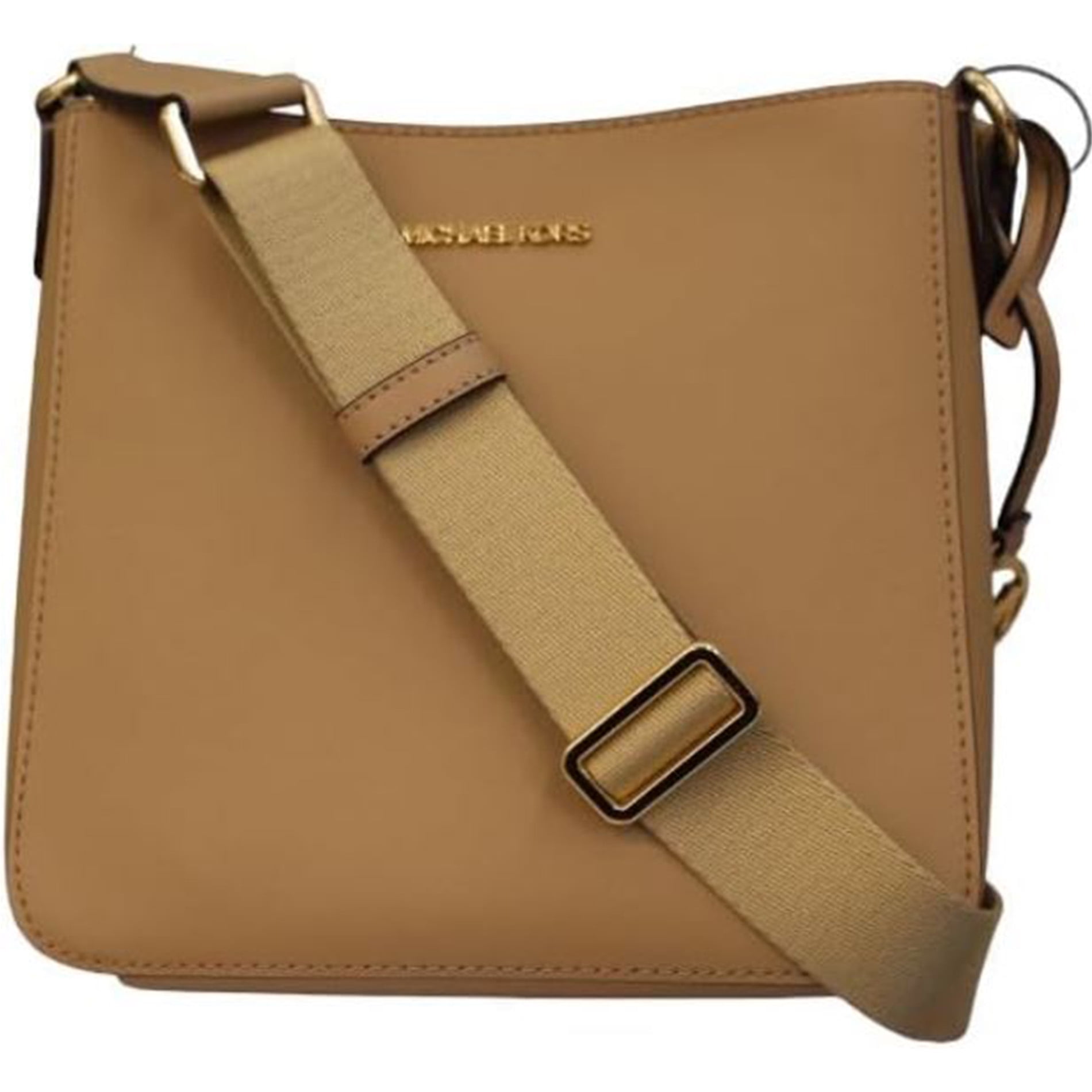 Michael Kors Women's Leather Crossbody Bag, Camel
