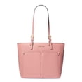 thumbnail image 1 of Michael Kors Women's Leather Travel Medium Tote Handbag, Pink, 1 of 6