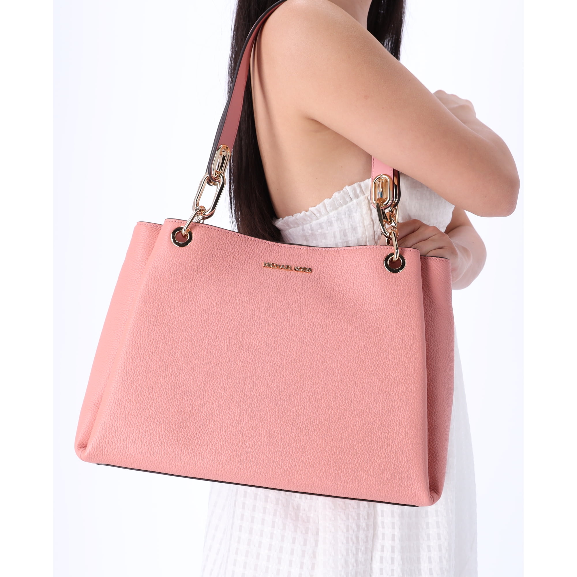 New Authentic Michael Kors Large Trisha Handbag - Triple Gusset
