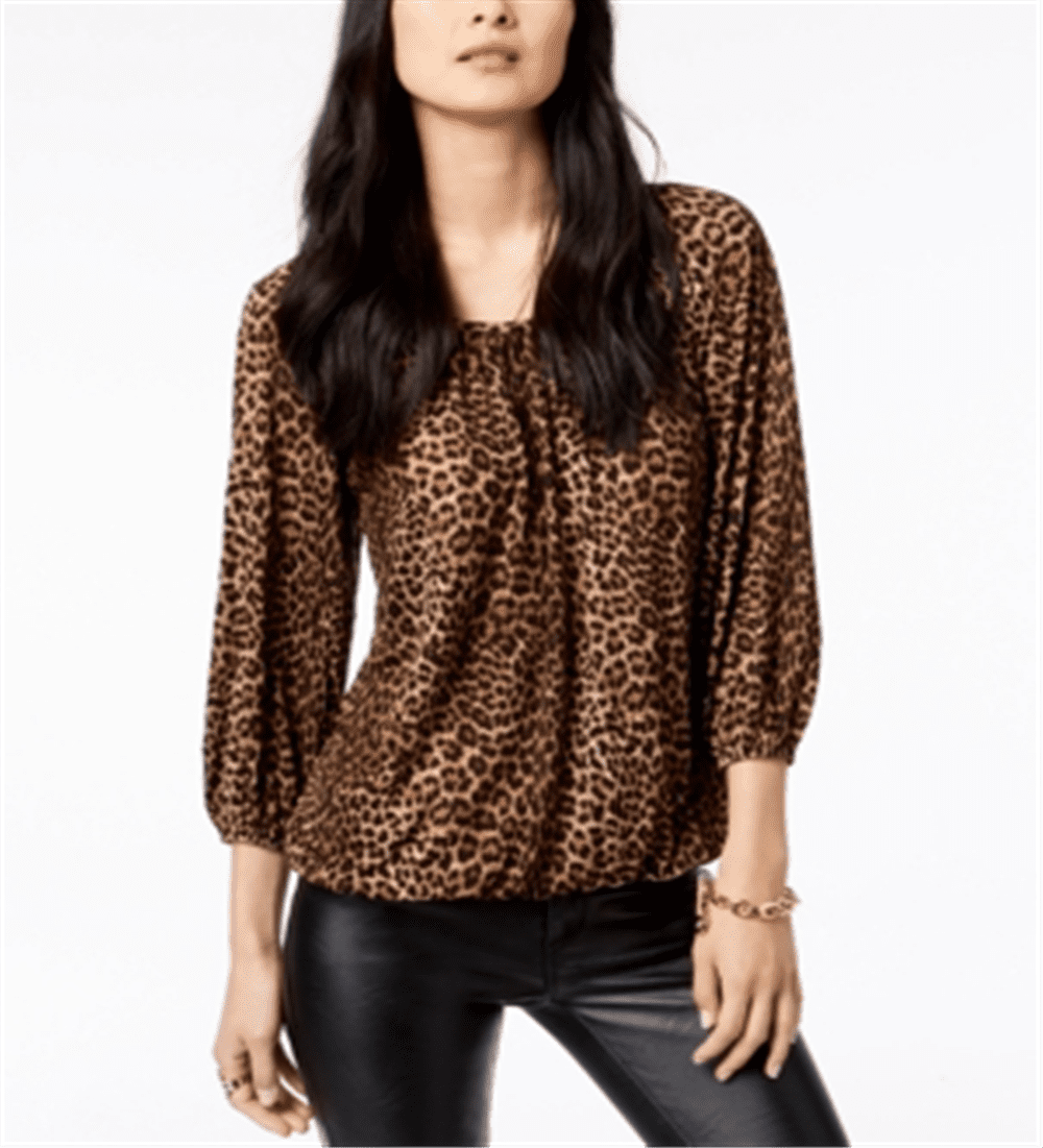 Michael kors peasant blouse hotsell