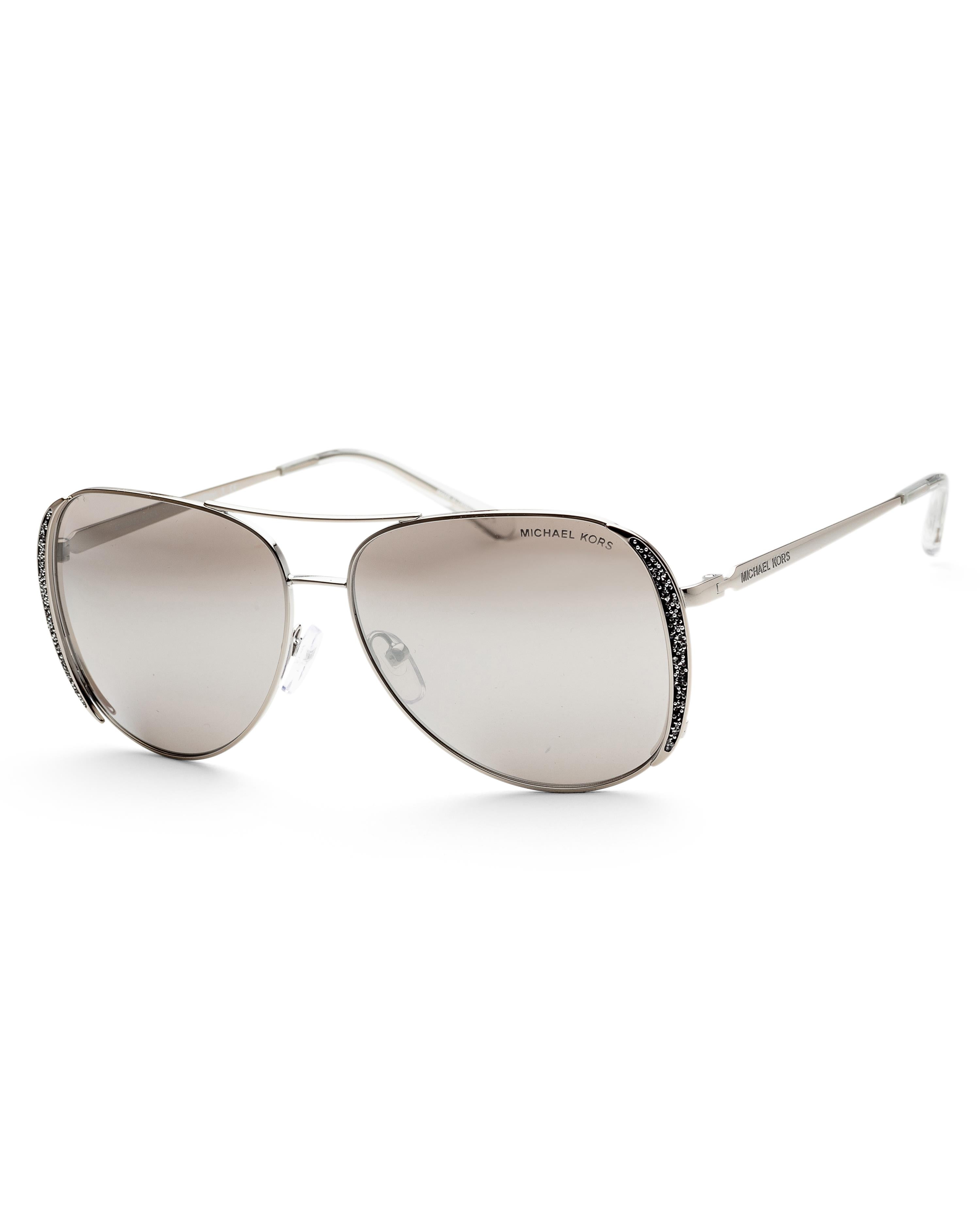 ?Michael Kors Aviator Sunglasses Michael Kors MK5007 Hvar L (59 - 14) with Grey lenses and  main image 3
