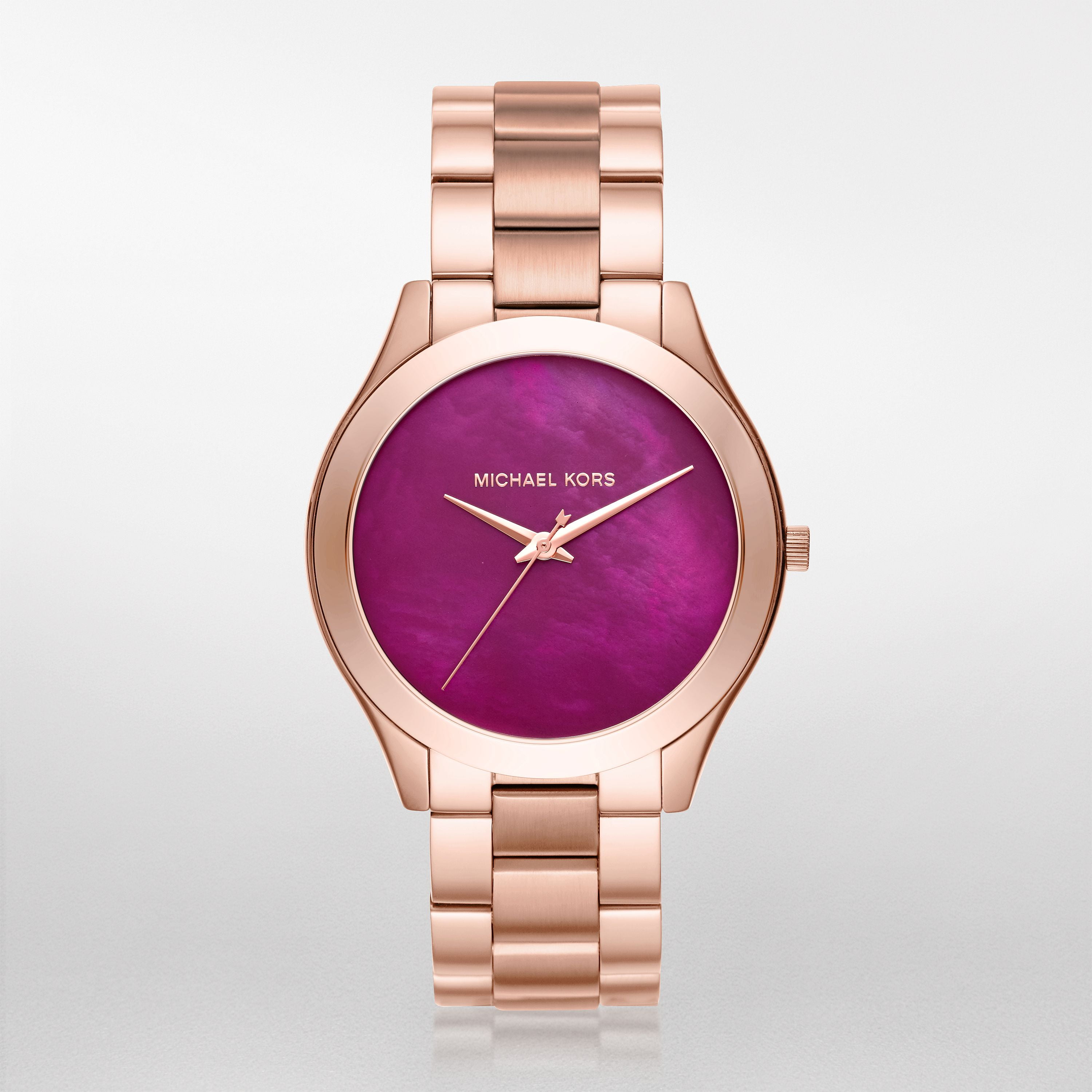Michael Kors Slim Runway Lavendar Watch Michael Kors Ladies Watch Runway Slim MK3764 | Watches Prime main image 3