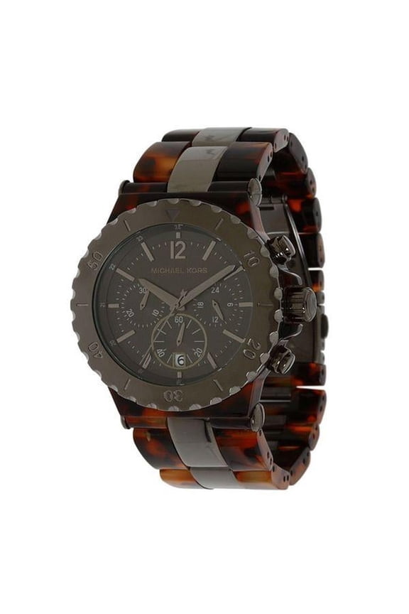 Women's MK5501 Grey Plastic Quartz Watch