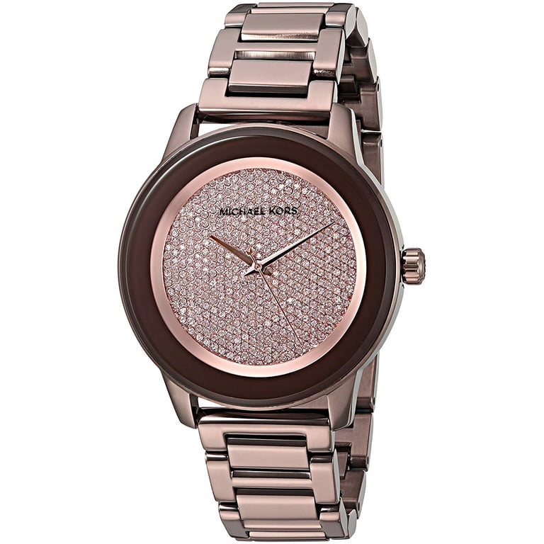 Michael Kors Kinleyl Brown Stainless Steel Watch Michael Kors Ladies Watch Kinley MK6210 | Watches Prime main image 2