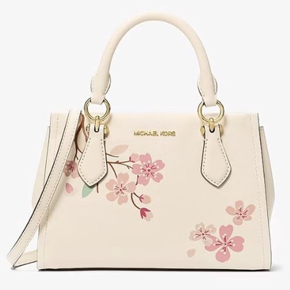Michael Kors Women's Marilyn Small Embellished Satchel 35S6G6AM5L-Ltcream